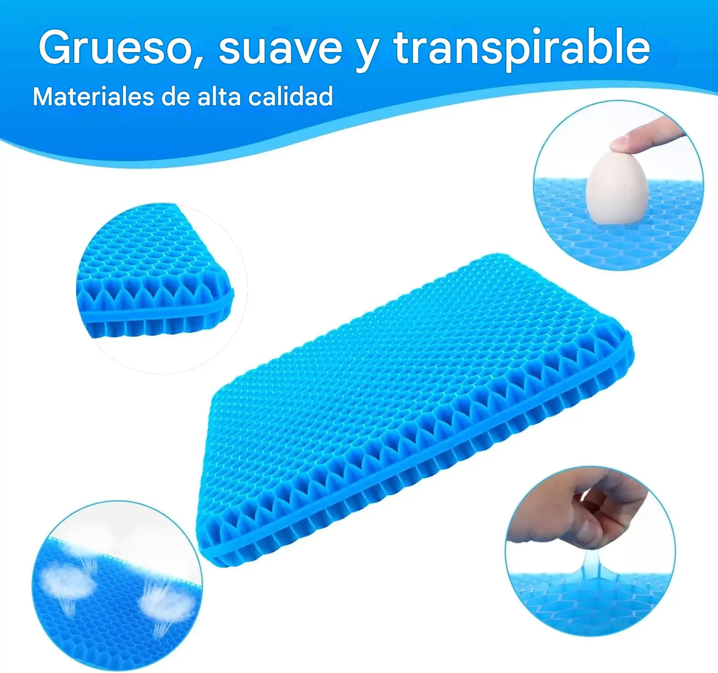 Cojín Gel Premium para Asientos™