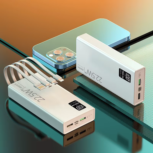 Powerbank carga rápida 4 en 1